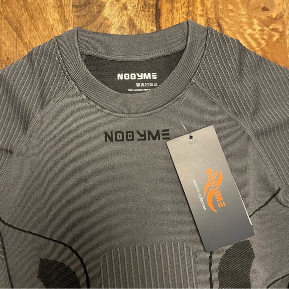 NWT NOOYME Compression Thermal Underwear for Women - Gray/Black - Picture 9 of 16